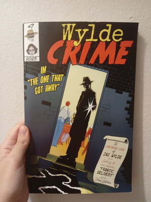 Wylde Crime Angel Hare Comic Book used with signed card