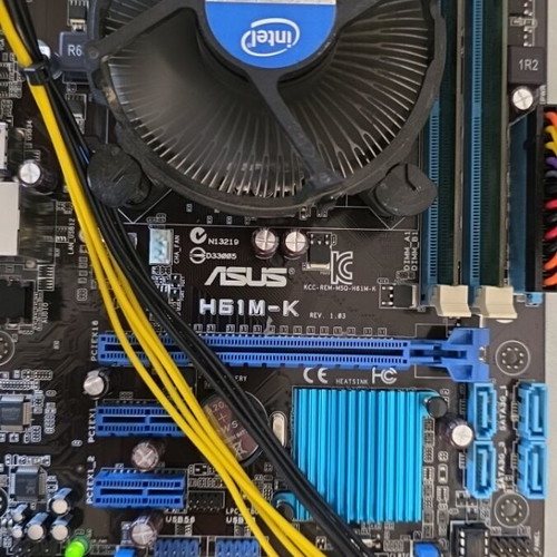 Asus H61M-K set i5-3470, 8GB RAM DDR3 like new