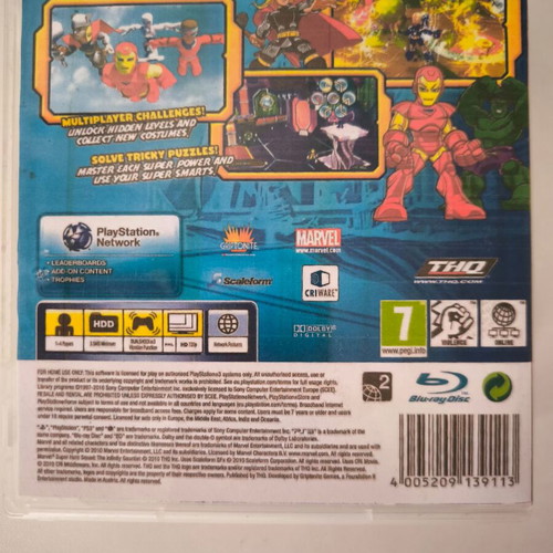 Marvel Super Hero Squad The Infinity Gauntlet PS3 game
