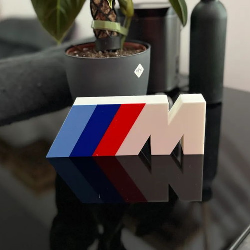 BMW M Power 3D Lightbox, premium decorative lamp