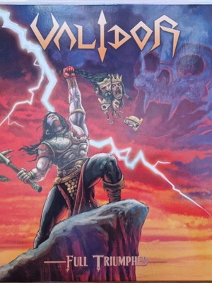 Validor Full Triumphed LP διαφανές κόκκινο metal, σαν καινούργιο