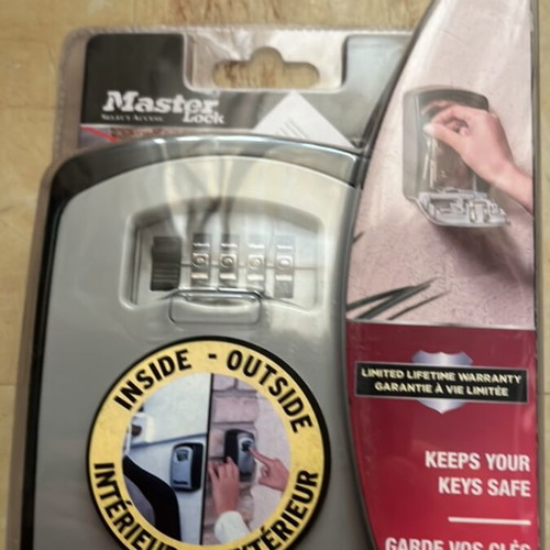 Master Lock 5403EURD wall-mounted key safe with combination new