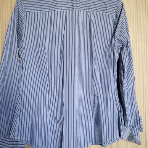 H&M women's shirt like new, striped blue-white, size 40