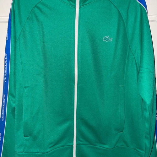 Lacoste jacket new with tags, size large, green
