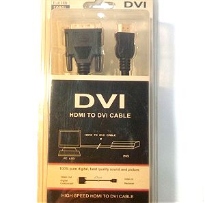 PS3 ΚΑΛΩΔΙΟ DVI HDMI TO DVI CABLE