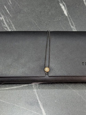 Ted Baker sunglasses case black new vintage style with cloth