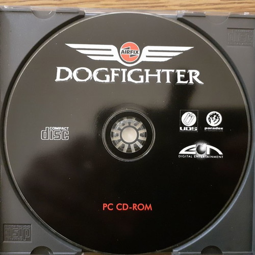Dogfighter Airfix PC CD-ROM like new, vintage action game