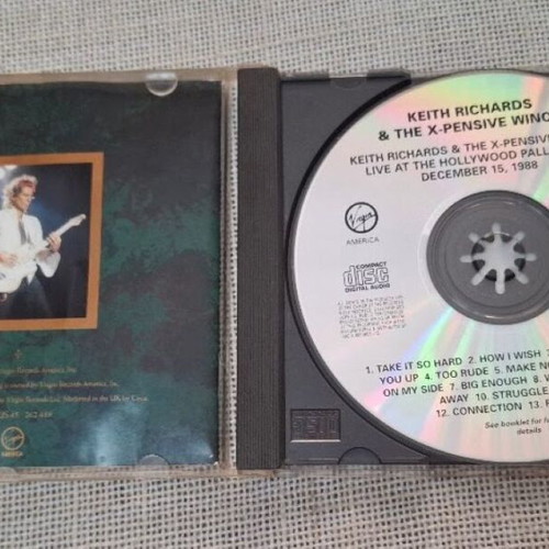 Keith Richards And The X-Pensive Winos Live At The Hollywood Palladium CD