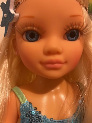 Nancy mermaid doll 43 cm like new with sequins