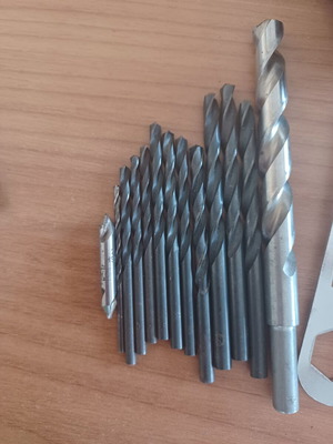 Drill bit set for iron used K7071 CodeT6