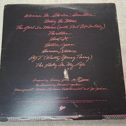Michael Jackson Thriller LP μεταχειρισμένο, R&B / Soul