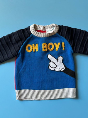 Baby sweater for 6-month-old boy used