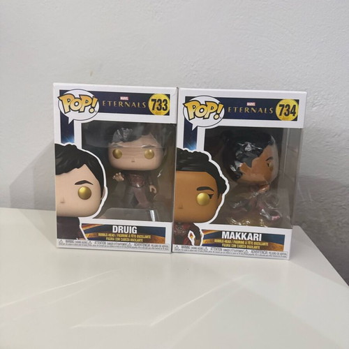 The Eternals Funko Pop bundle like new