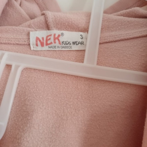 Nek Baby Kids Hoodie Like New, Pink, Size 3 Years