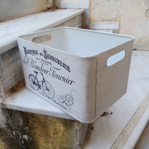 Metal Storage Box like new, 35x25x20 cm
