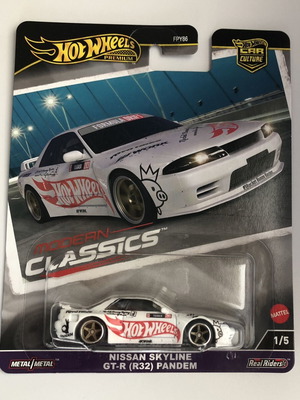Hot Wheels Nissan Skyline GT-R (R32) Pandem Modern Classics μεταλλικό αυτοκινητάκι