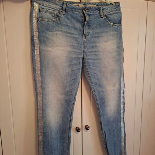BSB jeans new, elastic slim fit, size 32, blue
