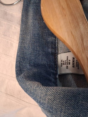 Denim jacket H&M used, size small, blue