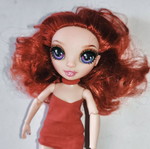 Rainbow High Jr Ruby doll used, 23 cm height