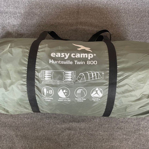 Easy Camp Huntsville Twin 800 Tent new, 8-person, 4 rooms