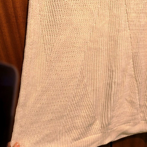 Winter skirt like new, size M, cream