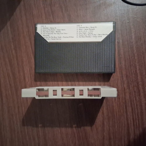 Vintage Today's Wonderful audio cassette used, 80s pop disco collection