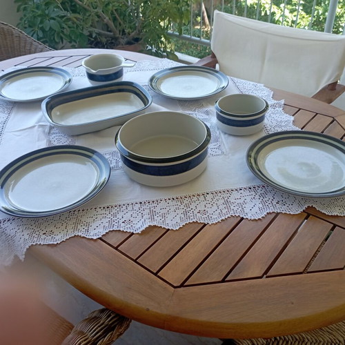 Vintage Arabia Karelia 9-piece dinnerware set