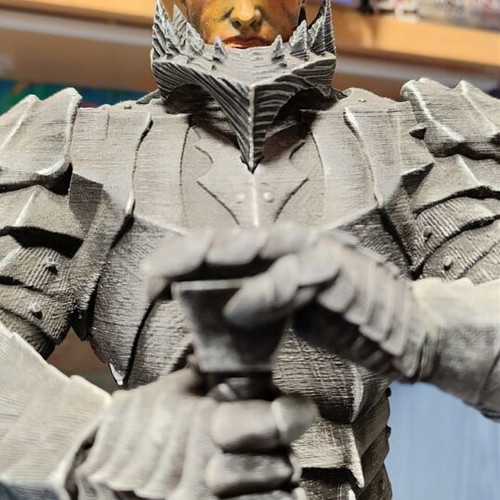 Berserk Statue βαμμένη στο χέρι, ύψος 48 εκατοστά, καινούργιο
