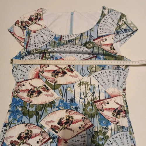 Mini dress like new, size S, multicolored
