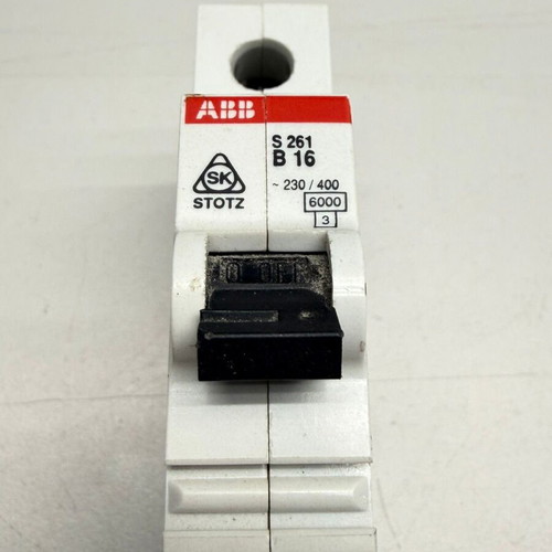 ABB Stotz S 261 B16 Circuit Breaker used, single-pole, 16A