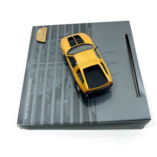 Mercedes Benz C111/2 350HP 1970 Gold 1:43 Minichamps New