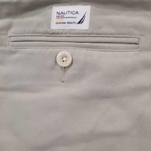 Nautica men's bermuda shorts XL, beige