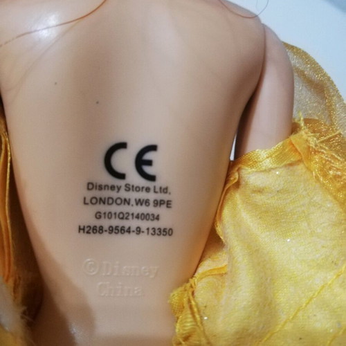 Disney store Beauty and the Best doll like new, missing shoes