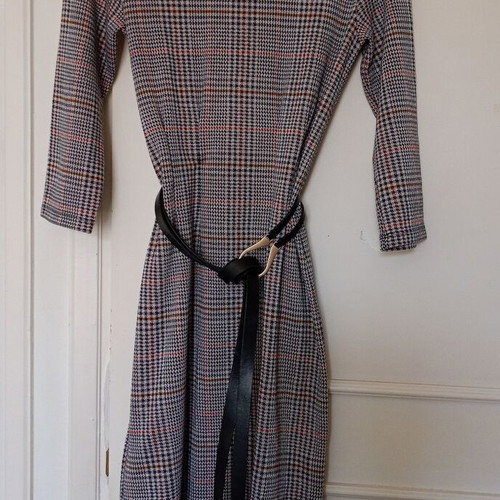 More & More dress check size M like new