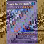  Yugioh κάρτα Elemental HERO Steam Healer DP1-EN013 Ultra Rare Μέτρια κατάσταση