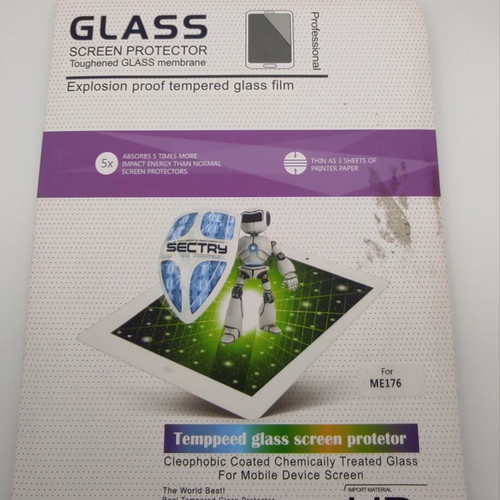 Tempered Glass screen protector for ASUS ME176 MeMO Pad 7 tablet like new