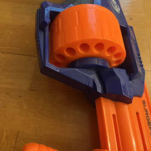 Nerf Elite SurgeFire like new with protective glasses