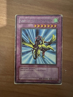 Κάρτα YuGiOh Gaia Dragon champion μεταχειρισμένη