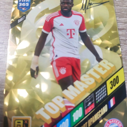 Panini collectible football card like new