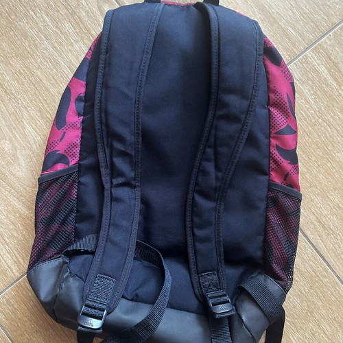 Adidas backpack, red