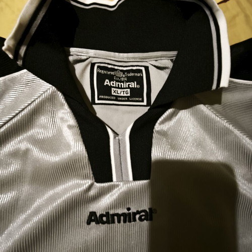 Admiral collectible sports shirt XL like new, black and grey