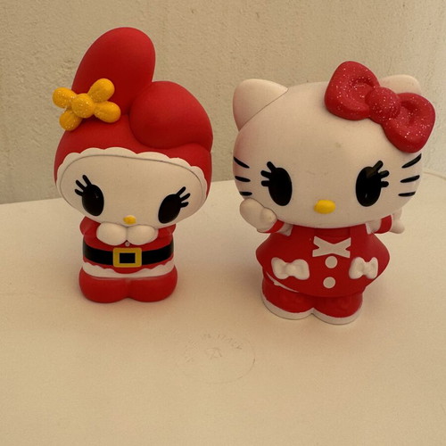 Hello Kitty & My Melody decorative figures like new