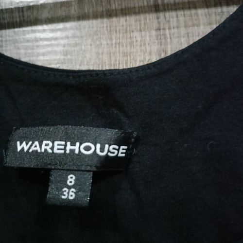 Warehouse tunic dress used, black, size S