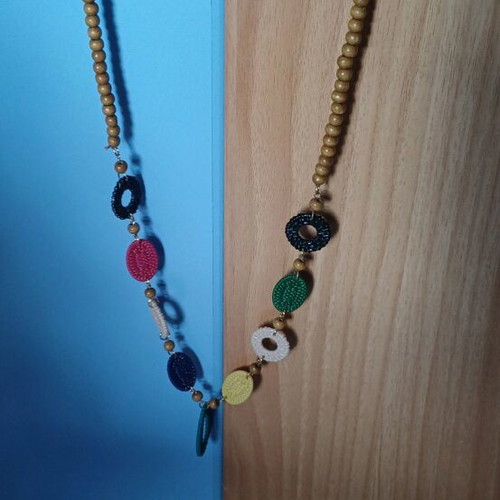 Necklace new multicolored
