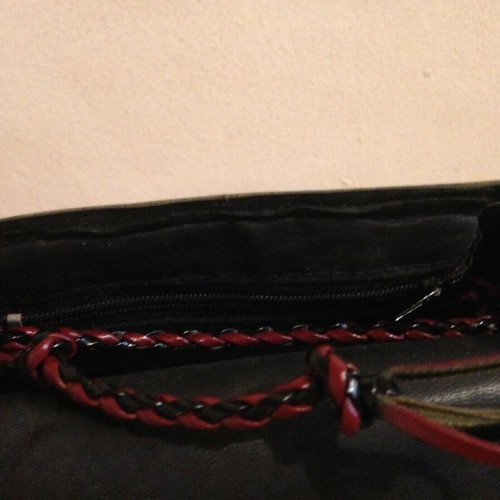 Vintage Boho crossbody bag used, multicolored