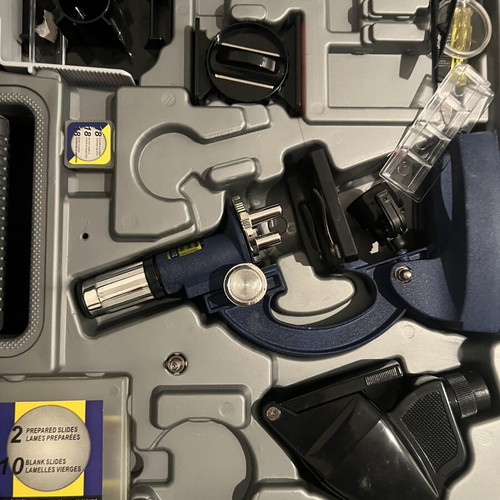 Konus Konuscience 1200x microscope used with case and accessories