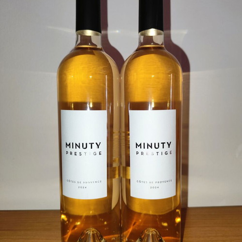 Château Minuty Prestige Rosé wine new, pack of 2 bottles 750ml