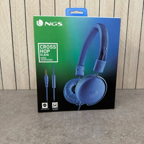 NGS Cross Hop Klein Wired Headphones new