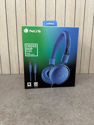 NGS Cross Hop Klein Wired Headphones new
