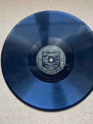Al Jolson record with Morris Stoloff and his orchestra used, jazz